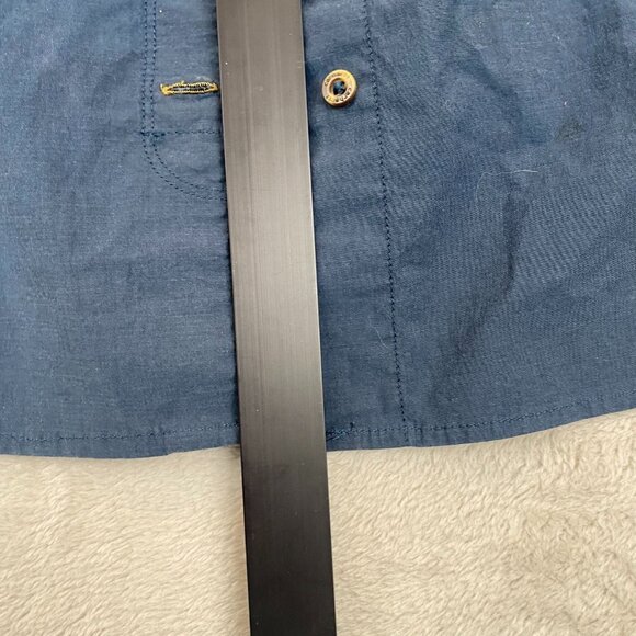 Carhartt Women's Shirt M (8/10) Long Sleeve Button-Up - Picture 5 of 9